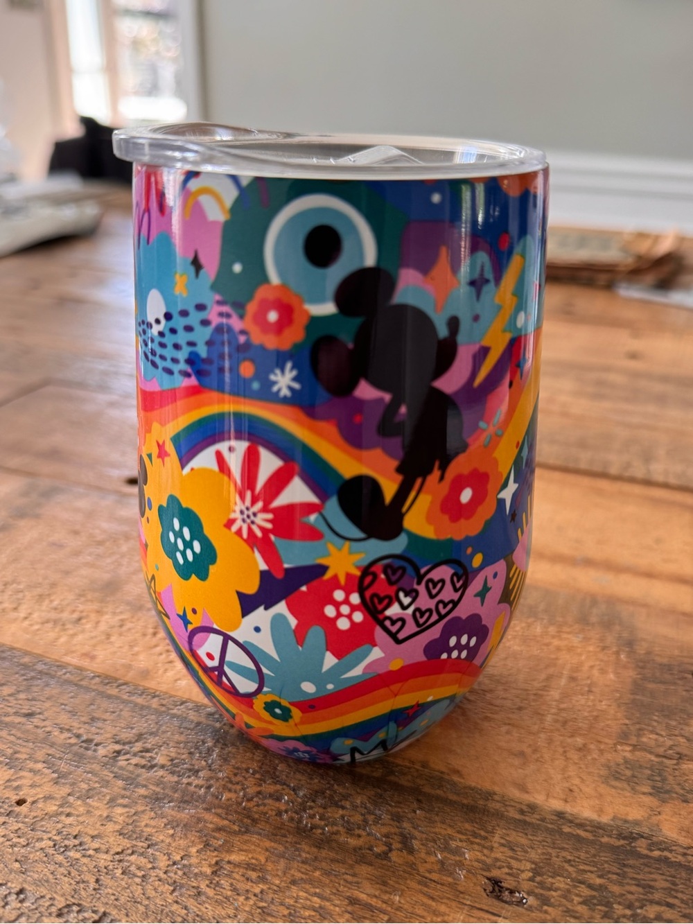 Disney Pride Stainless Steel Stemless Wine Tumbler! New- never used!